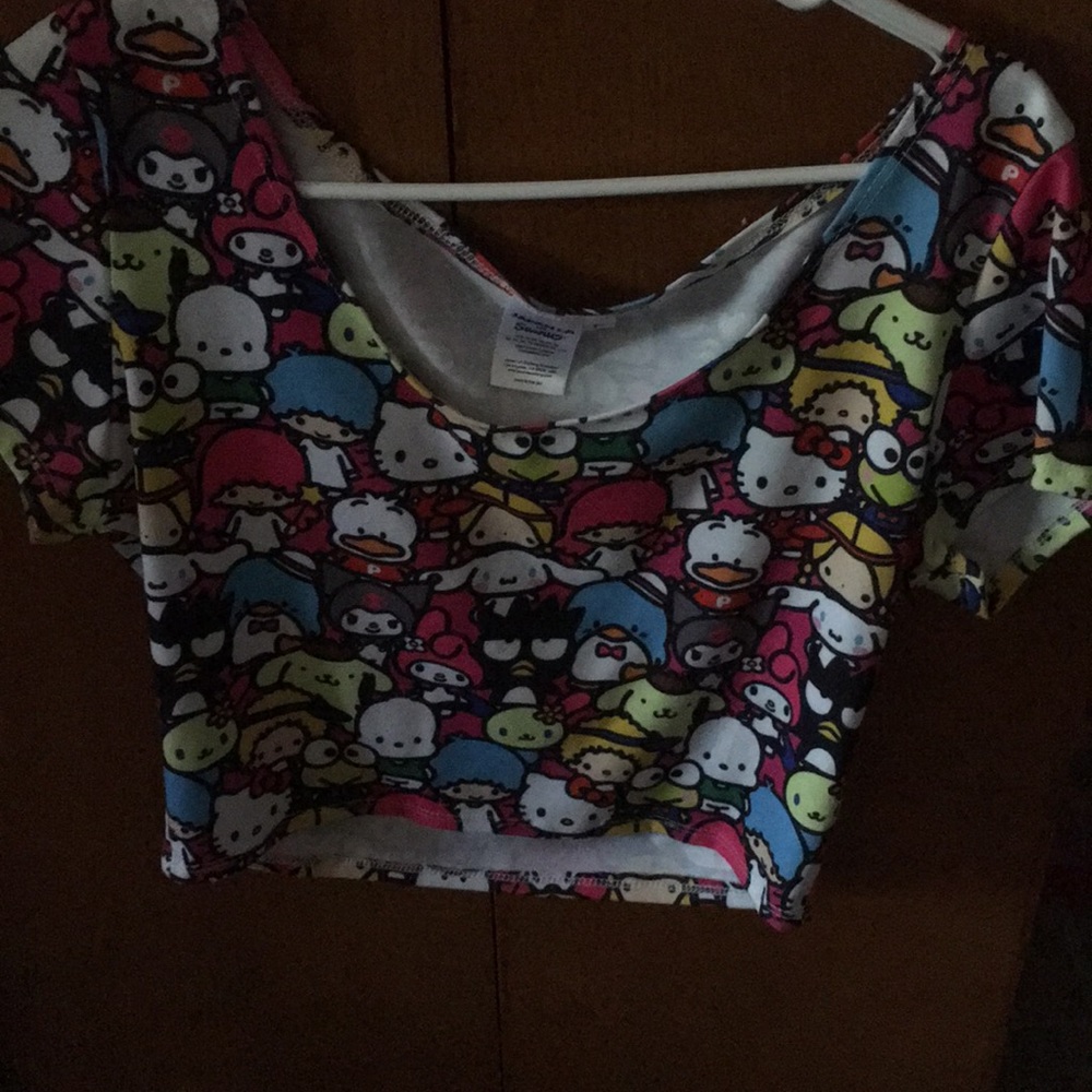 Sanrio crop top